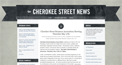 Desktop Screenshot of cherokeestreetnews.org